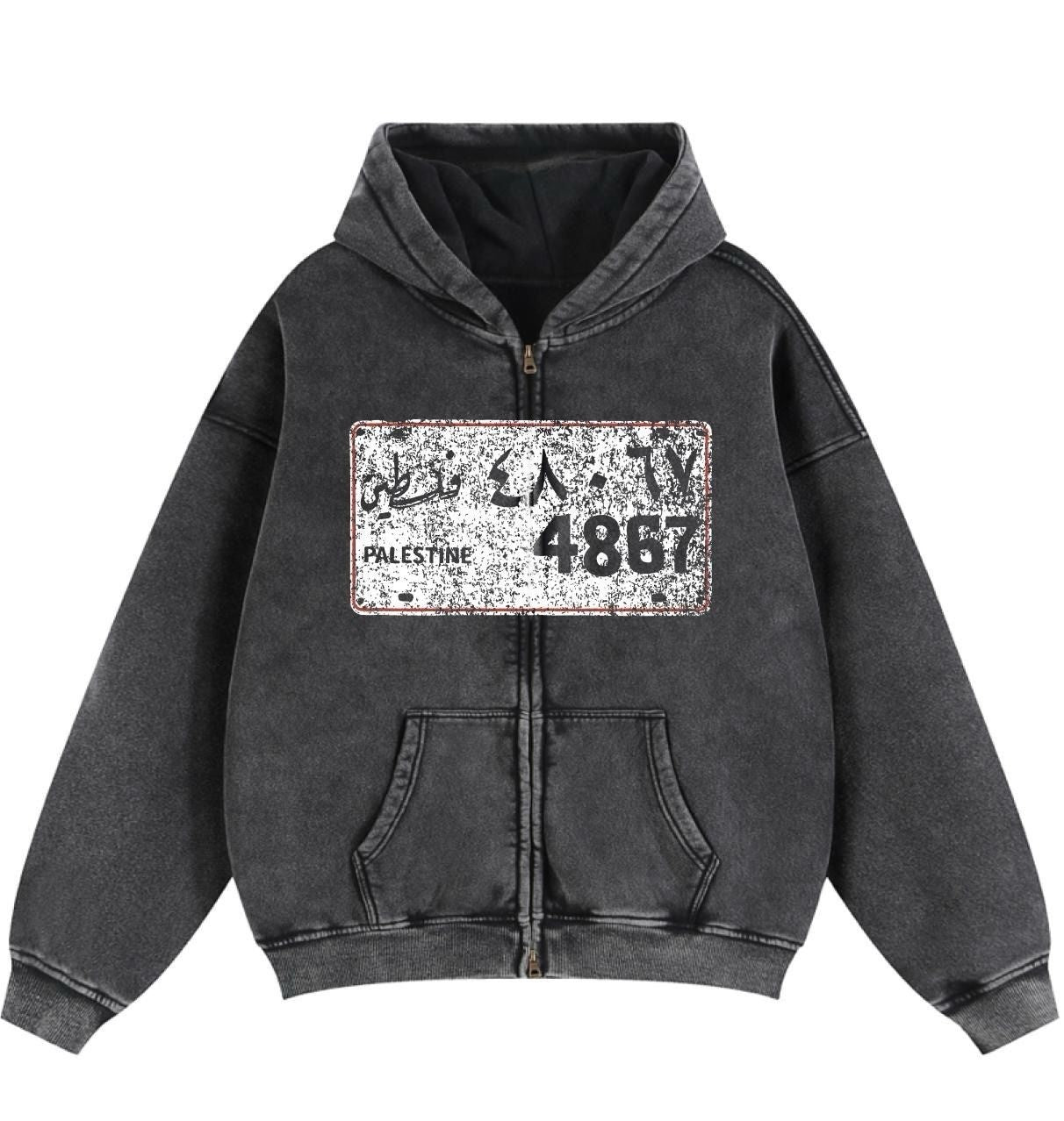 PALESTINE IDENTITY ZIP UP