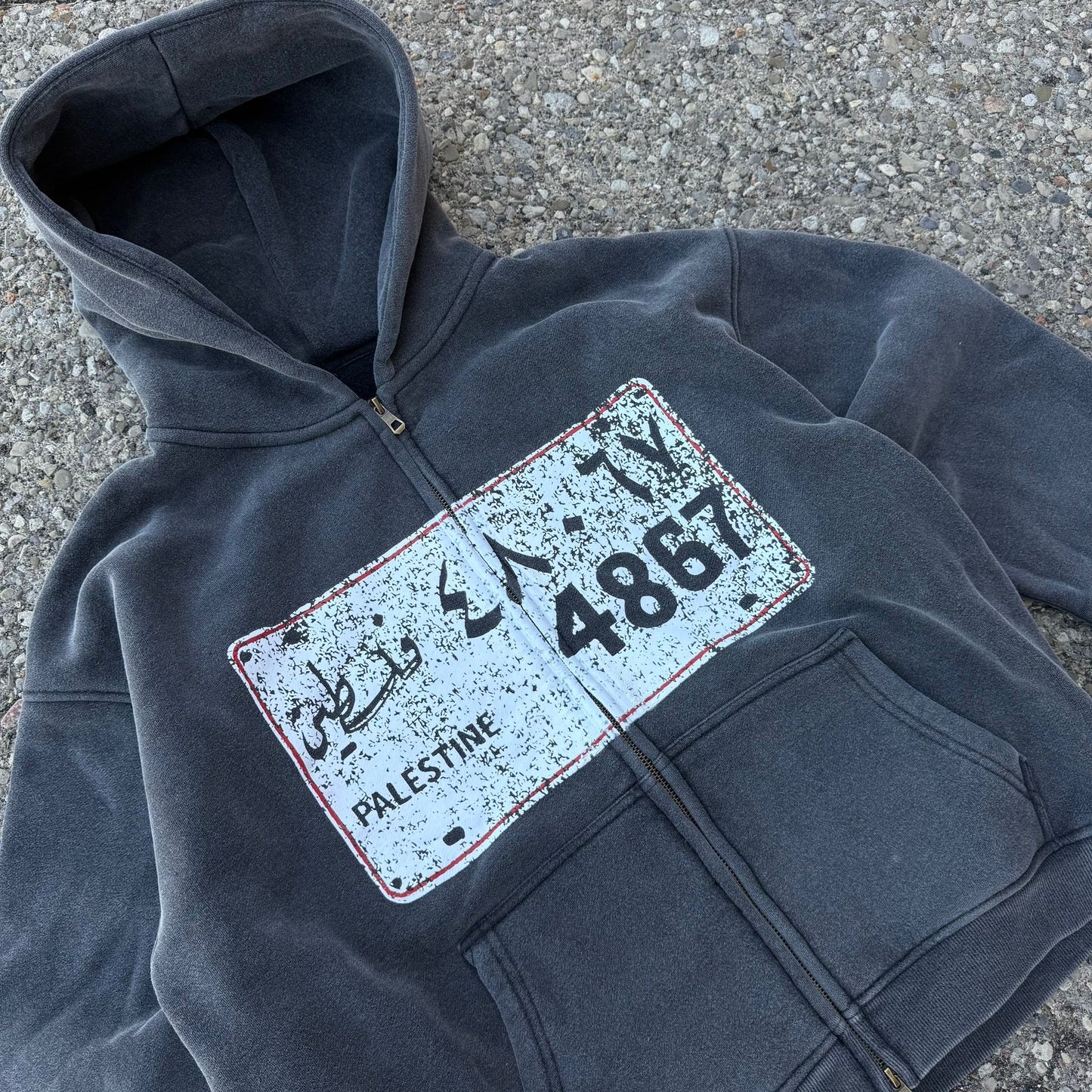 PALESTINE IDENTITY ZIP UP